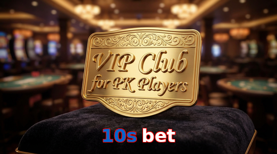 Main screen of 10S Bet vip page for PK players